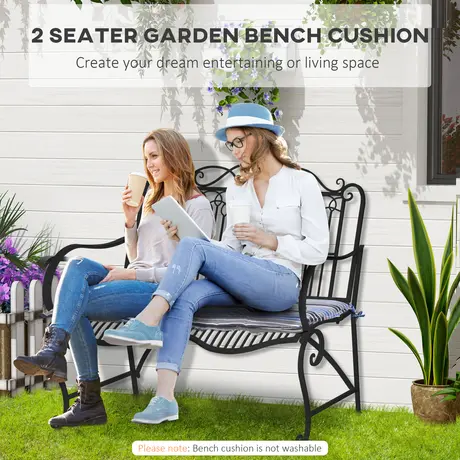 Buy Outsunny Set of 2 Outdoor Garden Patio 2-3 Seater Bench Swing, 3 from Furnituretta