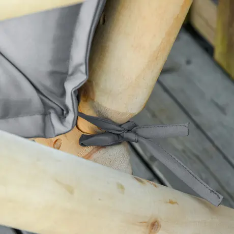 Buy Outsunny Set of 2 Outdoor Chair Cushions, High Back Padded, 9 from Furnituretta