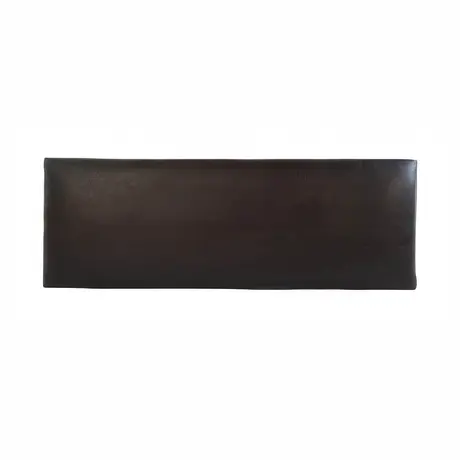 Buy Genoa PU Headboard – Single Size in Brown Leather Effect, Colour: Brown, Size: Single from Furnituretta