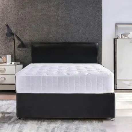 Buy Genoa PU Headboard – King Size in Black Leather Effect, Colour: Black, Size: King Size, 3 from Furnituretta