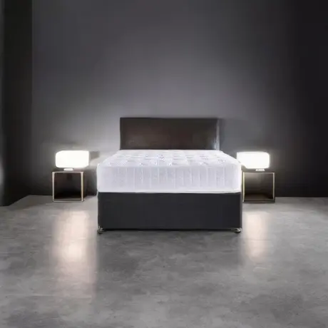 Buy Genoa PU Headboard – Double Size in Brown Leather Effect, Colour: Brown, Size: Double, 3 from Furnituretta