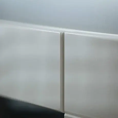 Buy Devizes 2 Door 4 Drawer Sideboard Cabinet with Lights Grey and White Gloss, 4 from Furnituretta