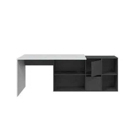 Buy Maximize Space with our Reversible Large Corner Computer Desk, 5 from Furnituretta