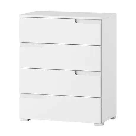 Buy Tenby White High Gloss Chest of Drawers, 2 from Furnituretta
