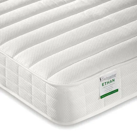Buy Ethan Quilted Low Profile Mattress – Small Double | Ideal for Bunk Beds, Size: Small Double (4ft), Item Width: 120 from Furnituretta