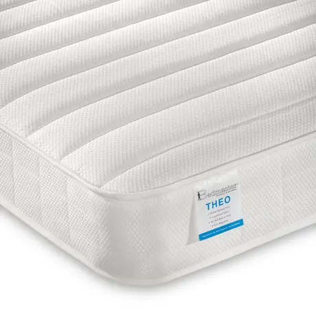 Buy Theo Pocket Sprung Low Profile Mattress – Small Double | Ideal for Bunk Beds, Size: Small Double (4ft), Item Width: 120 from Furnituretta