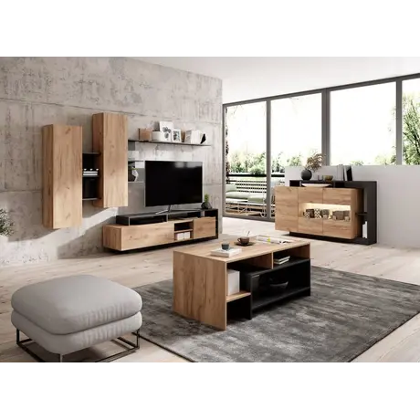 Buy Alva Coffee Table 120cm, Colour: Oak Golden, Item Width: 120, 3 from Furnituretta