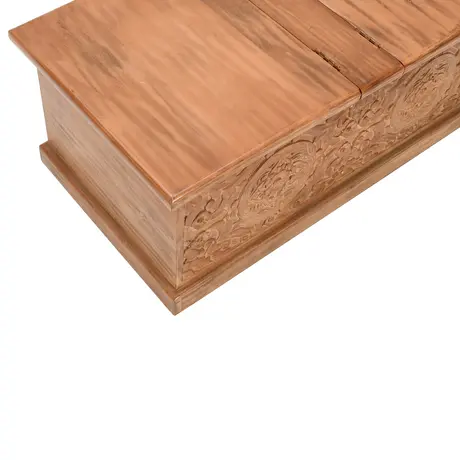 Buy Artwork Mango Wood Coffee Table & Blanket Box, 9 from Furnituretta