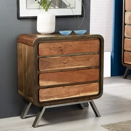 Buy Aspen 4-Drawer Wide Chest of Drawers from Furnituretta