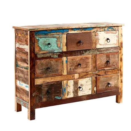 Buy Coastal 9 Drawer Chest of Drawers, 2 from Furnituretta