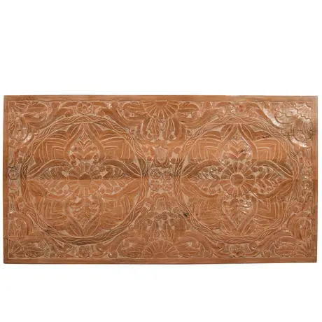 Buy Artwork Mango Wood Bedframe Headboard, 2 from Furnituretta