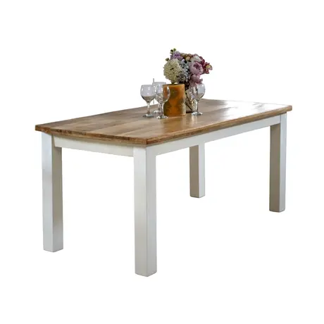 Buy Alfie Dining Table 170Cm Solid Mango Wood from Furnituretta