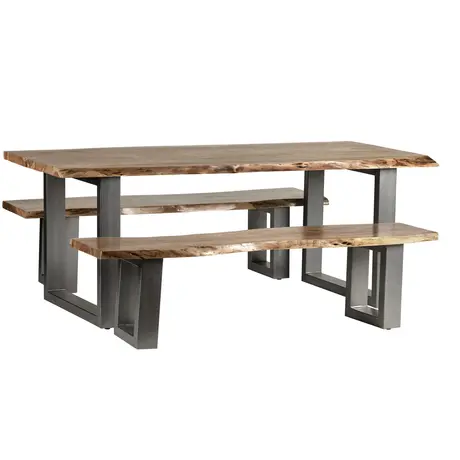Buy Baltic Live Edge Dining Table 2 M, 3 from Furnituretta