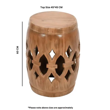 Buy Artwork Mango Wood Side Table, 5 from Furnituretta