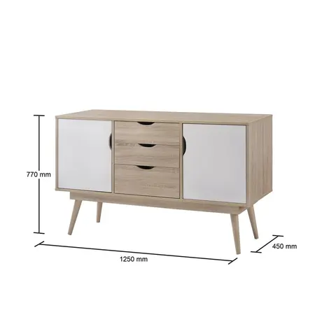 Buy Modern Sideboard: Alford 2 Doors & 3 Drawers, 7 from Furnituretta
