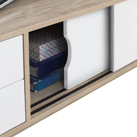 Buy Modern TV Unit: Alford 2 Door & 2 Drawer, 6 from Furnituretta