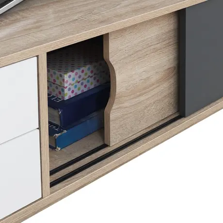 Buy Modern TV Unit: Alford 2 Door & 2 Drawer, 5 from Furnituretta