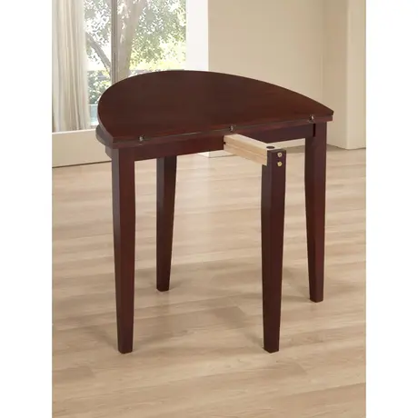 Buy Lunar Dining Set with 2 Chairs Mahogany, Colour: Mahogany, 4 from Furnituretta