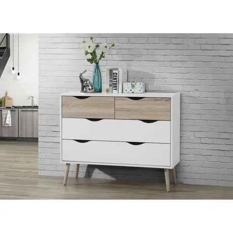 Buy Mapleton Chest of Drawers 2+2, 2 from Furnituretta