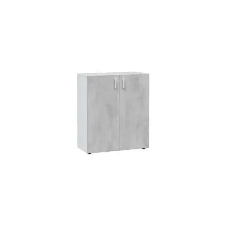 Buy Alford 2 Door Wide Universal Wall Storage Cupboard Grey and White, 3 from Furnituretta