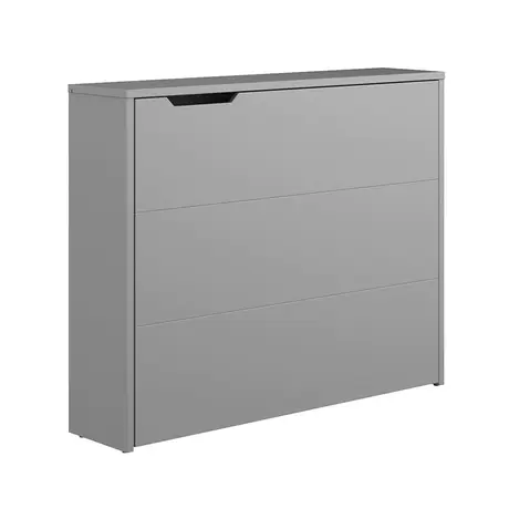Buy Work Concept Convertible Hidden Desk with Storage Grey Matt, Colour: Grey Matt, Side: Left, Item Width: 115, 5 from Furnituretta