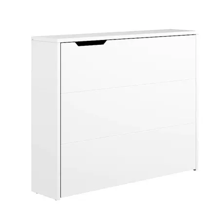 Buy Work Concept Convertible Hidden Desk with Storage White Matt, Colour: White Matt, Side: Right, Item Width: 115, 6 from Furnituretta