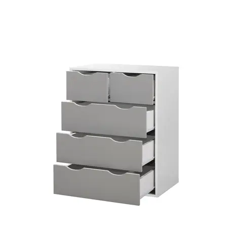 Buy Alton 3+2 Drawer Chest - Perfect for Modern Bedrooms, 4 from Furnituretta