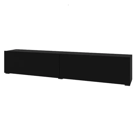 Buy Ava 40 TV Cabinet Black Matt 180cm, Colour: Black Matt, Item Width: 180, 7 from Furnituretta