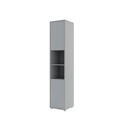Buy BC-08 Tall Storage Cabinet for Vertical Wall Bed Concept Grey Matt, Colour: Grey Matt, Item Width: 45 from Furnituretta