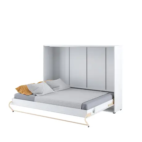 Buy CP-04 Horizontal Wall Bed Concept White Gloss 140cm, Colour: White Gloss, Size: 140 x 200cm, 7 from Furnituretta