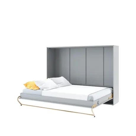 Buy CP-04 Horizontal Wall Bed Concept Grey Matt 140cm, Colour: Grey Matt, Size: 140 x 200cm, 7 from Furnituretta