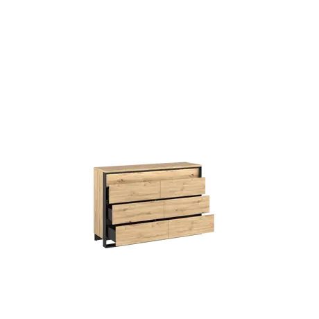 Buy Quant QS-04 Chest of Drawers with LED Lighting 130cm, 2 from Furnituretta