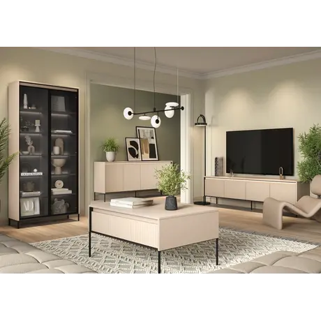 Buy Trend TR-05 TV Cabinet Beige 167cm, Colour: Beige, Item Width: 167, 8 from Furnituretta