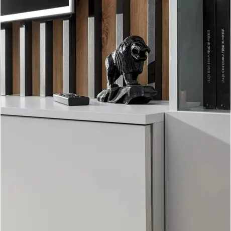 Buy Verti Entertainment Unit – Wall-Mounted TV Storage for Up to 75", 8 from Furnituretta