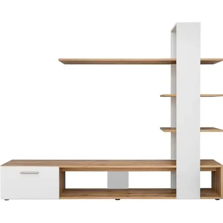 Buy Eco Entertainment TV Unit White, Colour: White, Item Width: 190, 3 from Furnituretta