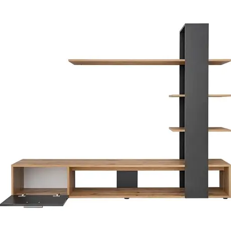 Buy Eco Entertainment TV Unit Black, Colour: Black, Item Width: 190, 5 from Furnituretta