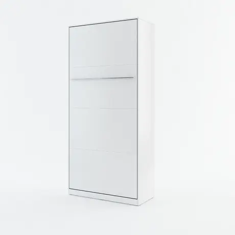 Buy CP-03 Vertical Wall Bed Concept White Matt 90cm, Colour: White Matt, Size: 90 x 200cm, 4 from Furnituretta