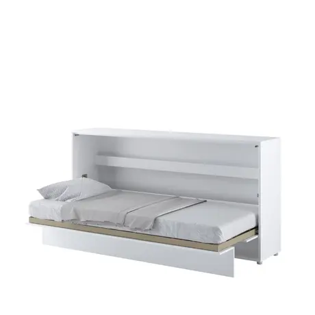 Buy BC-06 Horizontal Wall Bed Concept White Matt 90cm, Colour: White Matt, Size: 90 x 200cm, 7 from Furnituretta