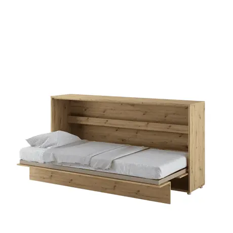 Buy BC-06 Horizontal Wall Bed Concept Oak Artisan 90cm, Colour: Oak Artisan, Size: 90 x 200cm, 8 from Furnituretta