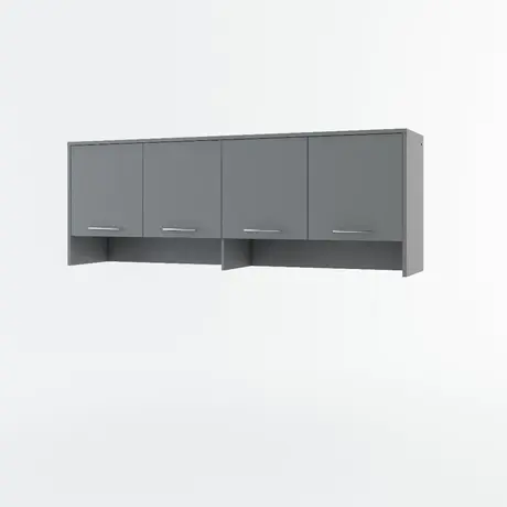 Buy CP-10 Over Bed Unit for Horizontal Wall Bed Concept Grey Matt 120cm, Colour: Grey Matt, Item Width: 215 from Furnituretta