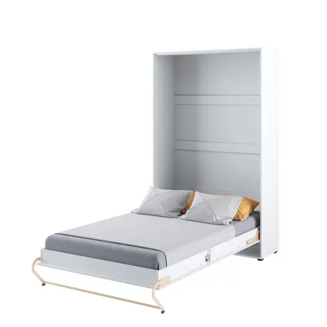 Buy CP-02 Vertical Wall Bed Concept 120cm with Storage Cabinet White Matt, Colour: White Matt, Size: 120 x 200cm, Item Width: 223, 10 from Furnituretta