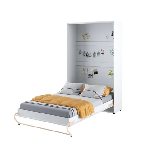 Buy CP-02 Vertical Wall Bed Concept White Matt 120cm, Colour: White Matt, Size: 120 x 200cm from Furnituretta