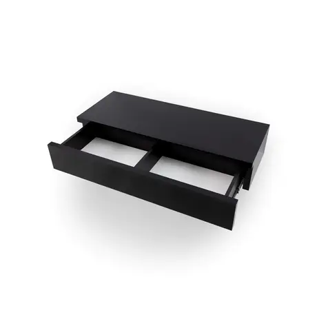 Buy Navene Floating Dressing Table Black 100cm, Colour: Black, Item Width: 100, 4 from Furnituretta