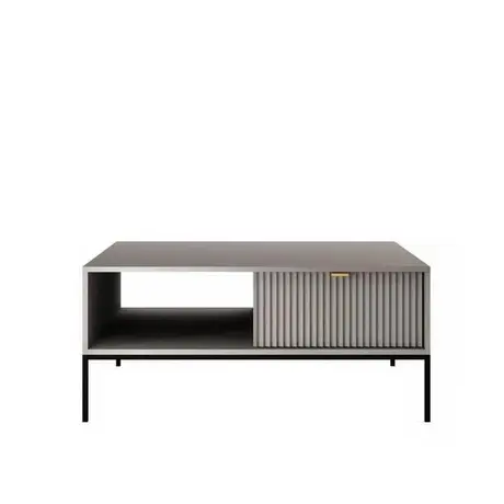 Buy Nova Coffee Table Grey Matt 104cm, Colour: Grey Matt, Item Width: 104, 4 from Furnituretta