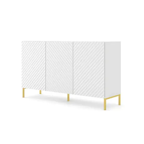 Buy Surf Sideboard Cabinet White 150cm, Colour: White, Item Width: 150, 4 from Furnituretta
