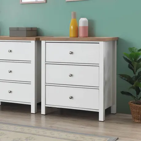 Buy Modern Chest of Drawers: Astbury 3 Drawer from Furnituretta