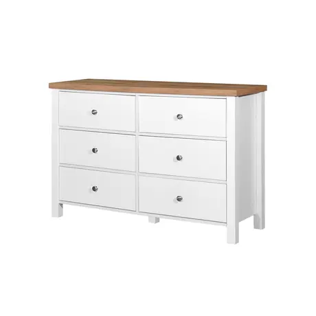 Buy Modern Chest of Drawers: Astbury 6 Drawer, 2 from Furnituretta