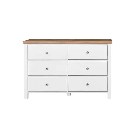 Buy Modern Chest of Drawers: Astbury 6 Drawer, 3 from Furnituretta