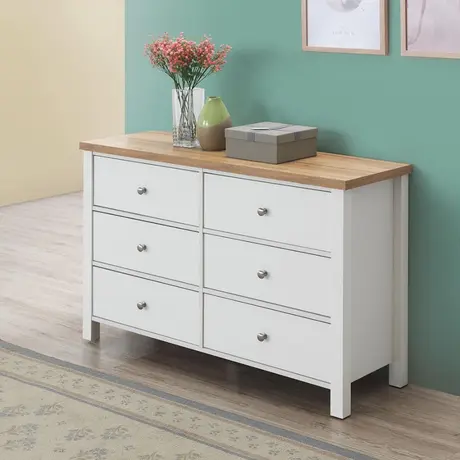Buy Modern Chest of Drawers: Astbury 6 Drawer from Furnituretta