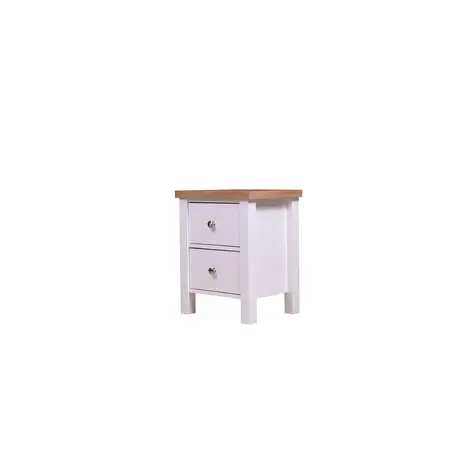 Buy Modern Bedside Table: Astbury 2 Drawer, 2 from Furnituretta